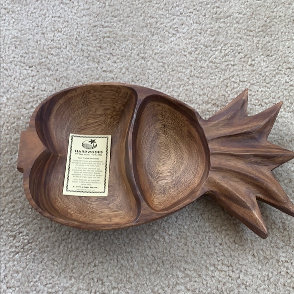 Pineapple chip bowl